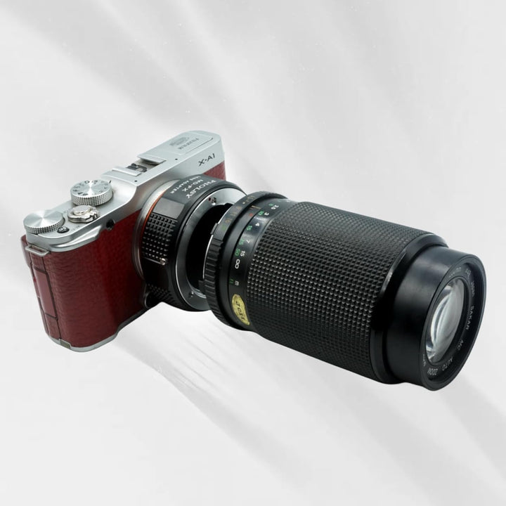 PHOLSY Objektivadapter Kompatibel mit Minolta Rokkor MD / MC / SR Objektiv auf FX Mount Kameragehäus