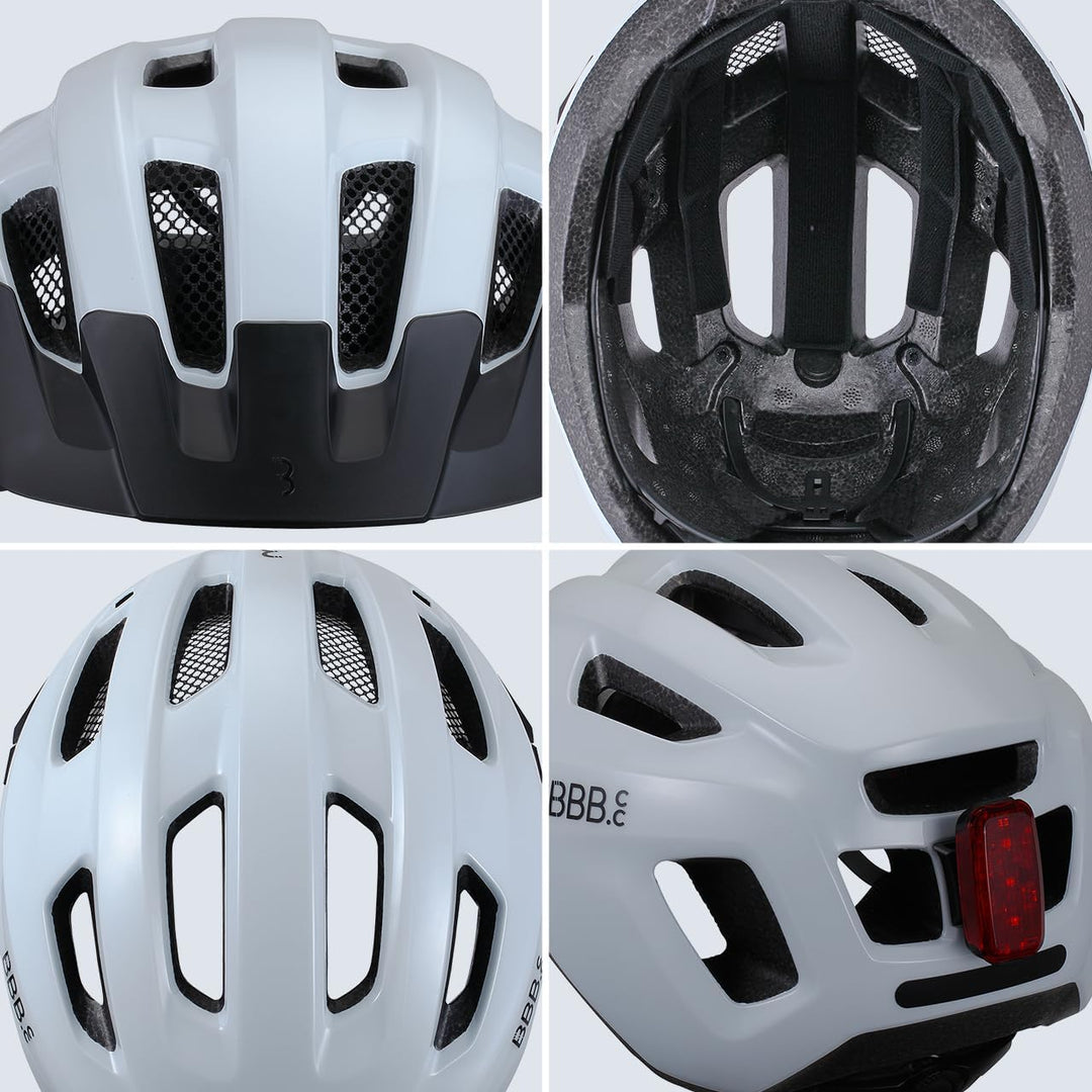 BBB Cycling Fahrradhelm für Herren und Damen mit Abnehmbarem Visier Radhelm Rennradhelm Condor 2.0 M