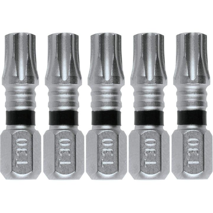 Makita E-00658 Impact XPS T30 Torx 1" Insert Bit, 5/pk 5/pk T30, 5/pk T30