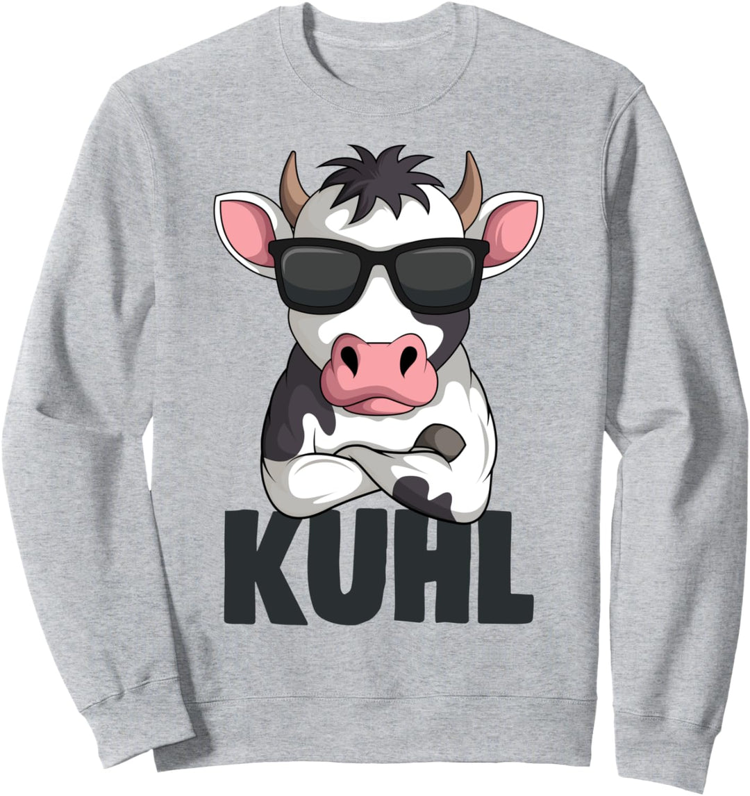 Kuh Kuhl Landwirt Kühe Bauer Kinder Jungen Mädchen Sweatshirt