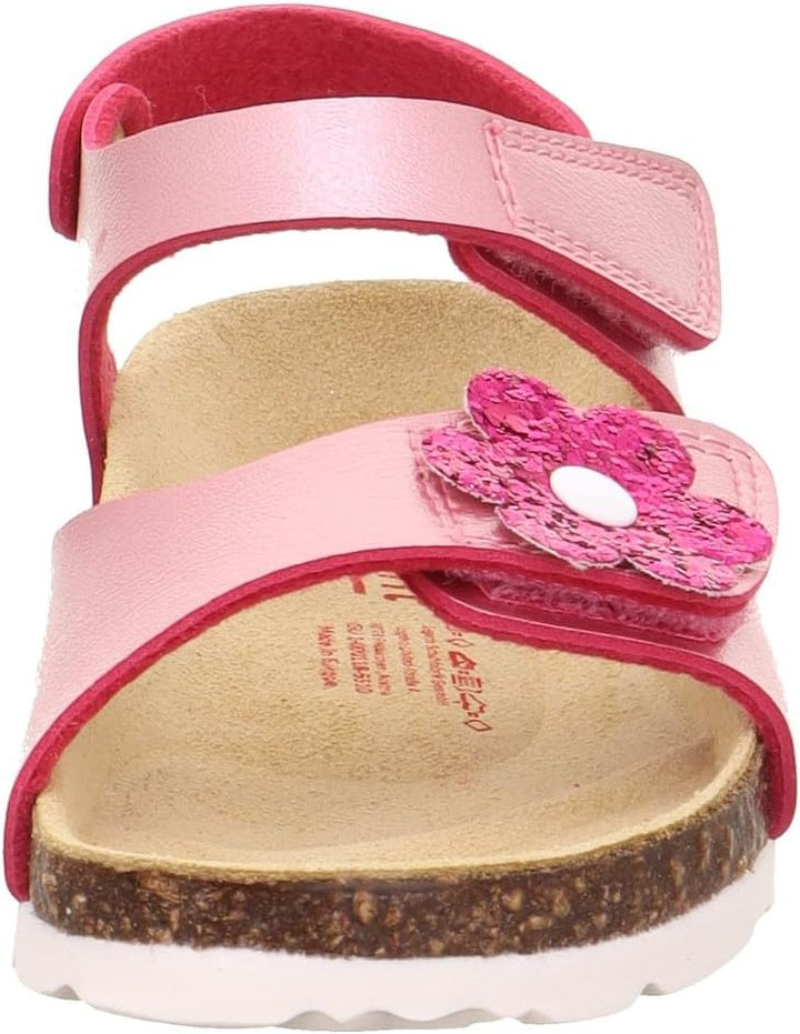 Superfit Mädchen Fussbettpantoffel 1000118 Sandale, Pink 5510