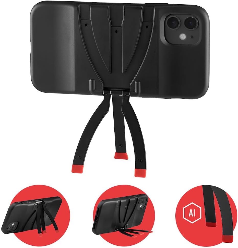 JOBY JB01667-BWW Standpoint Smartphone-Hülle für Apple iPhone 11 - Schutzhülle, eingebaute Aluminium