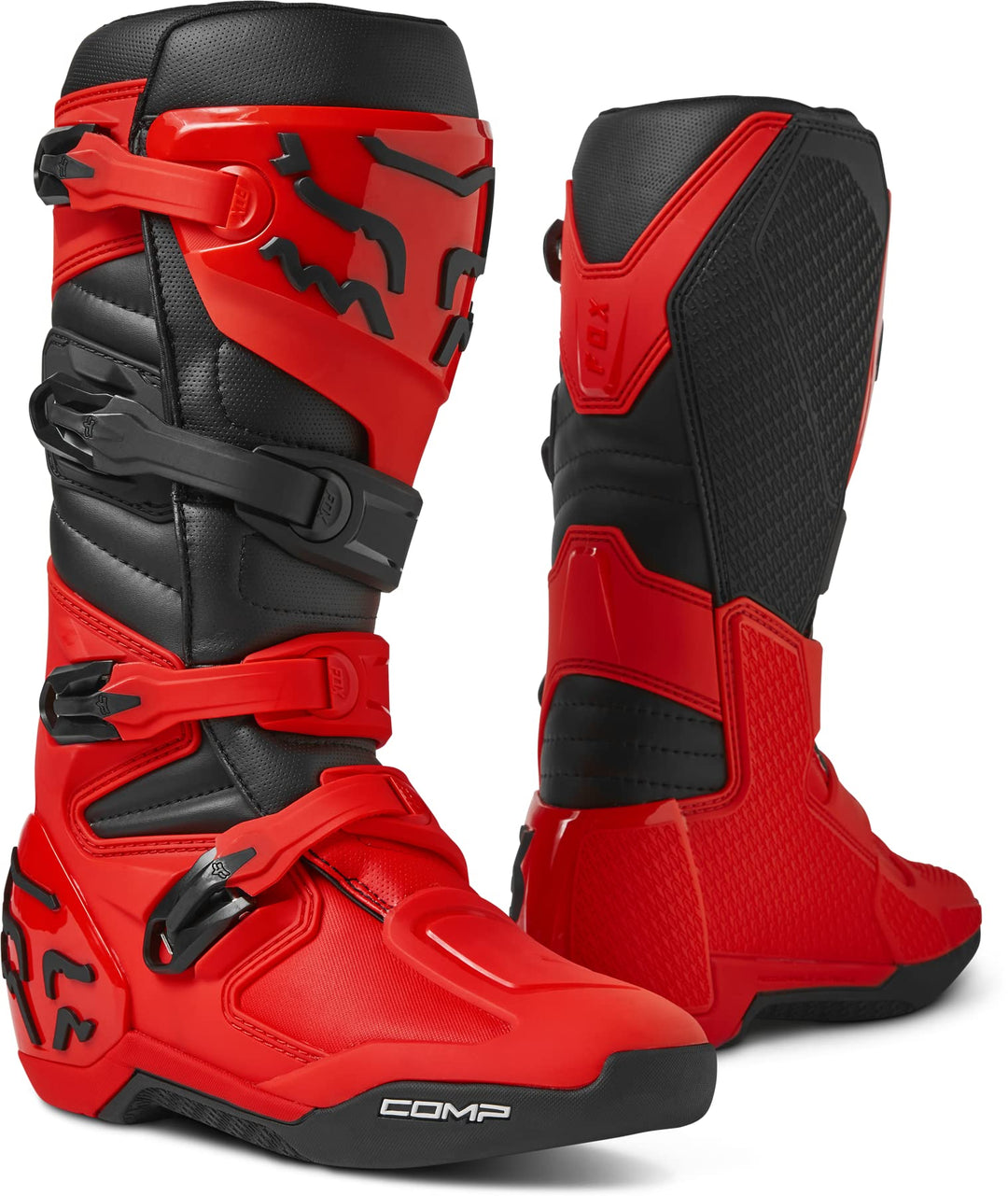 Herren Comp Motocross StiefelStiefel, Flo Red