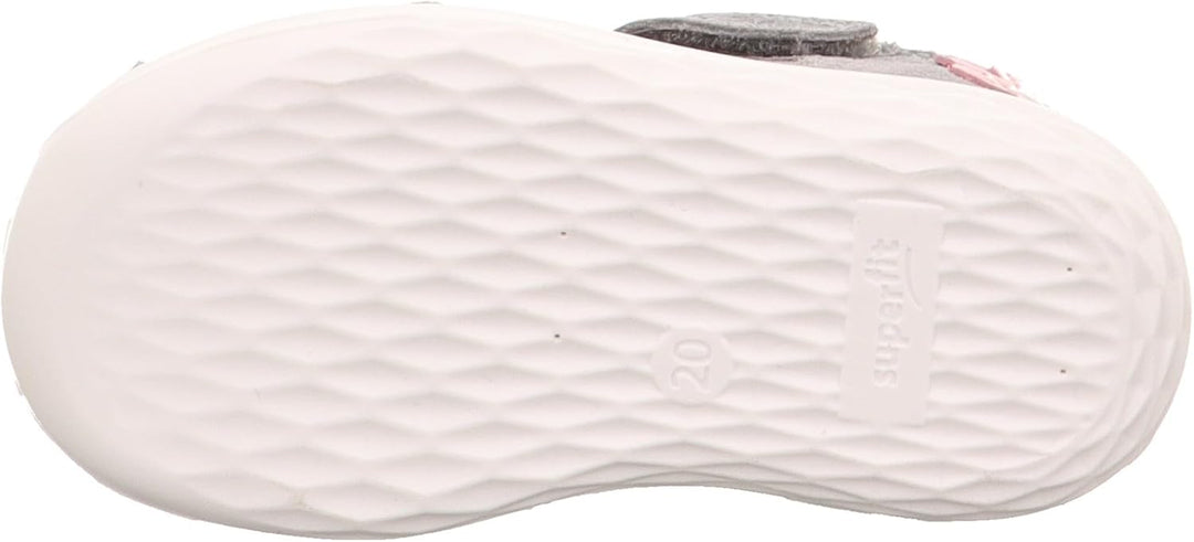 Superfit Mädchen Bumblebee Sandale 22 EU Hellgrau Rosa 2500, 22 EU Hellgrau Rosa 2500