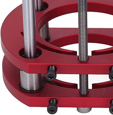 Tischhebebasis für Router, Klemme, 4 Backen aus Edelstahl für die Holzbearbeitung, präzises Routerhe