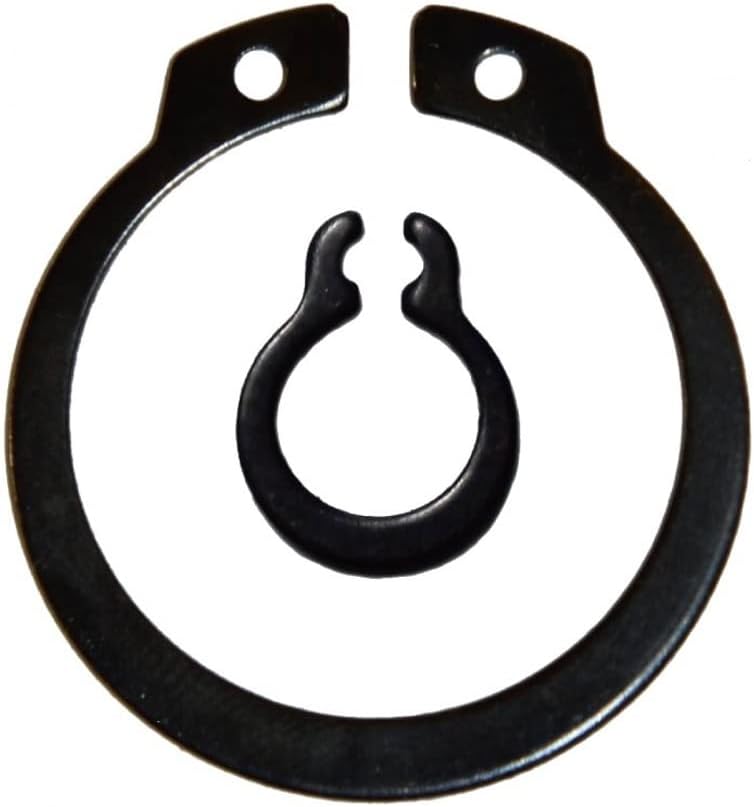 Aussen Seegerring Sprengringe Manganstahl C-Clip Sicherungsringe (Kürbistyp) 8mm, 200 pcs, (Kürbisty