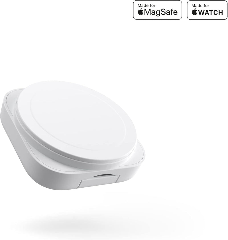 ZENS MagSafe+Watch konvertibles Reise-Ladegerät für iPhone und Apple Watch (Platzsparendes Design, T