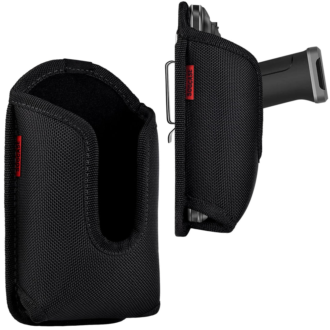 SOGCASE Tasche Scanner Holster für Zebra TC70x TC70 TC72 TC75x TC75 TC77 M60 MC67 mit Handgriff, Tra
