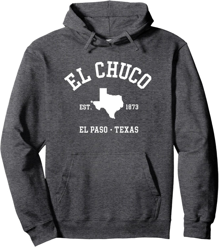 EL CHUCO El Paso TX Athletic Design W State gegründet 1873 Pullover Hoodie