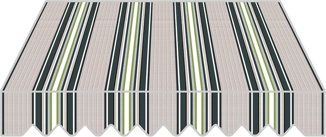 home Trends Markisenstoff 4m Markise mit Volant 4 x 3 m Markisenbespannung ersatzstoff 387 x 300cm B