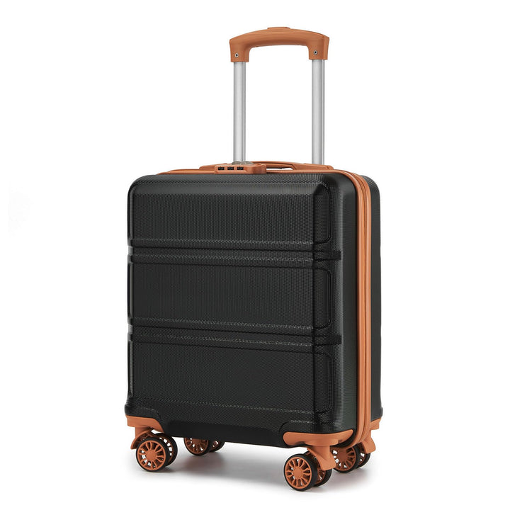 KONO Kleiner Koffer Handgepäck Hartschalenkoffer für Easyjet Handgepäck 45x36x20 cm, Leicht Reisekof