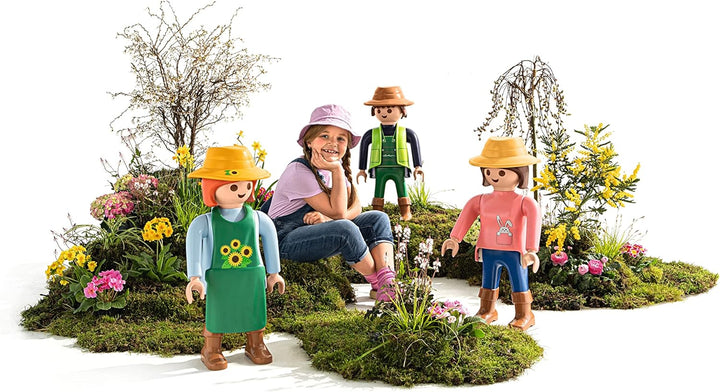 LECHUZA Gärtnerin 2021 - Osteredition (62,5 cm), Rosa/Grün Rosa/Grün 62,5x33x27 cm, Rosa/Grün 62,5x3