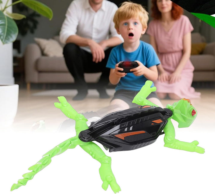 ciciglow Wandkletter-Gecko, Ferngesteuertes Wand-Crawler-Roboterspielzeug, Realistische, Lustige Str