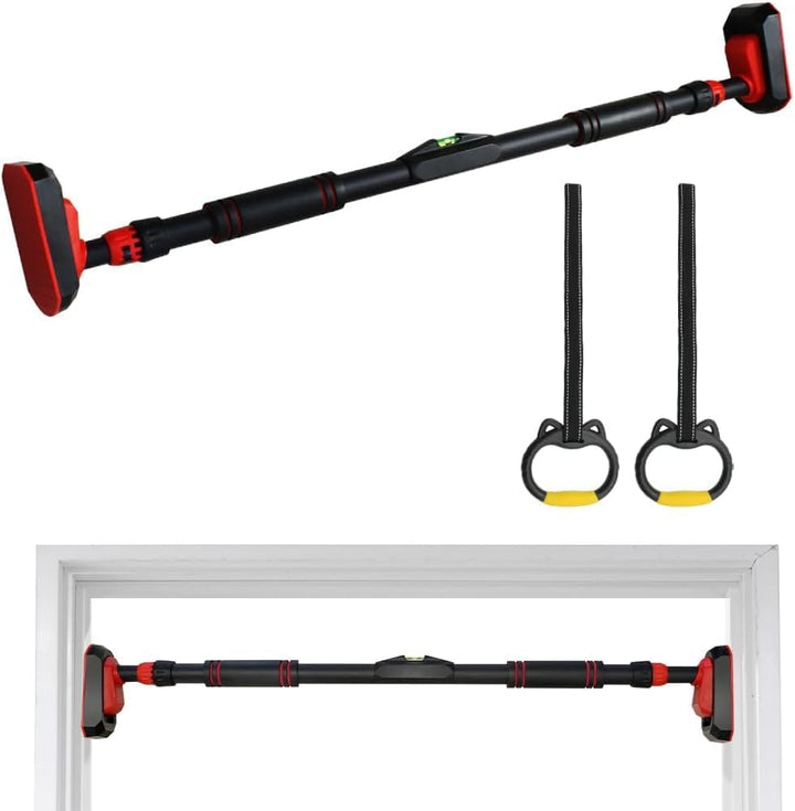 Klimmzugstange für Türrahmen, 70-90 cm/ 90-110 cm, Oberkörpertrainings-Klimmzugstangen ohne Schraube