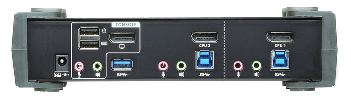 ATEN CS1922 2-Port USB 3.0 4K DisplayPort KVM Switch Schwarz