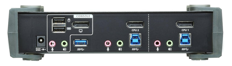 ATEN CS1922 2-Port USB 3.0 4K DisplayPort KVM Switch Schwarz