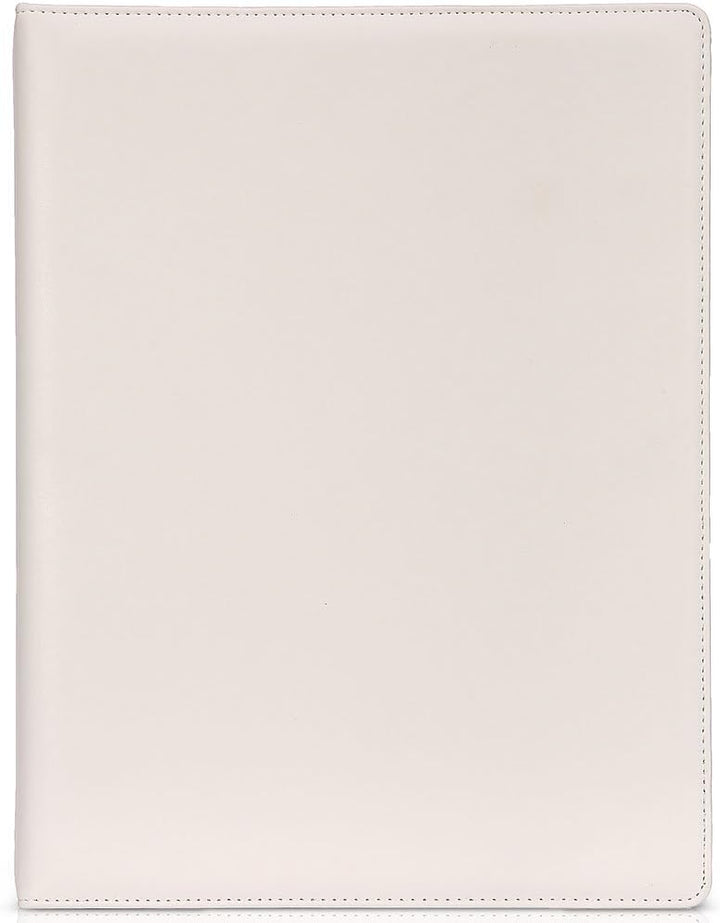 KINGFOM A4 Kunstleder Padfolio Ringbuch Business Datei Ordner Dokumentenhalter mit Kartenhalter (3 R