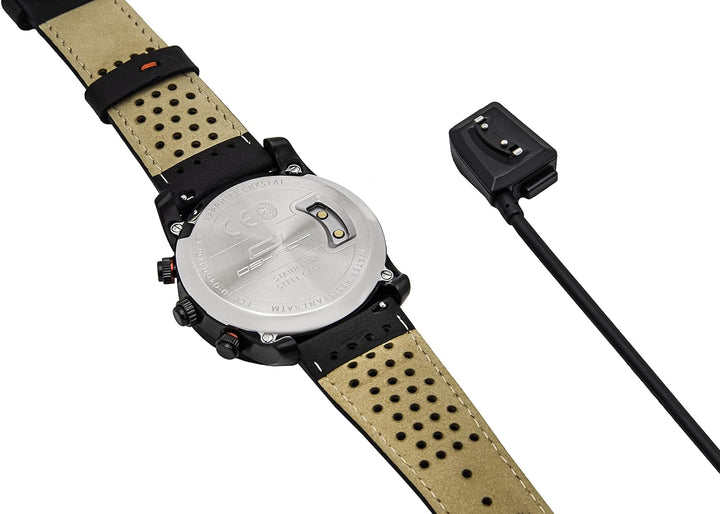 OSKRON Racing Armbanduhr mit Smartwatch Funktionen - Rot, Einheitsgrösse, Rot