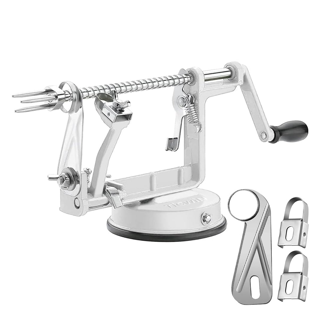 Apfelschäler Entkerner, langlebiger Apfelschäler aus Chromguss-Magnesiumlegierung, Apfelschäler, Sch