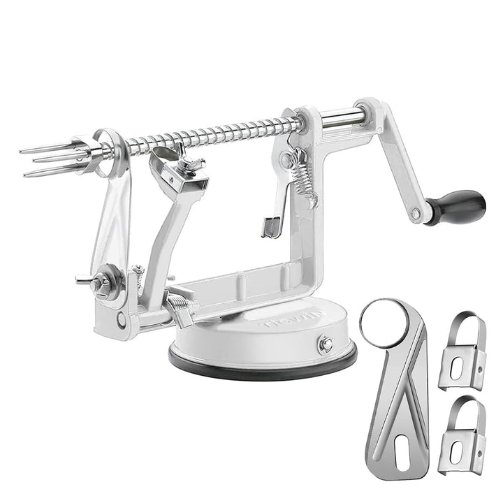 Apfelschäler Entkerner, langlebiger Apfelschäler aus Chromguss-Magnesiumlegierung, Apfelschäler, Sch