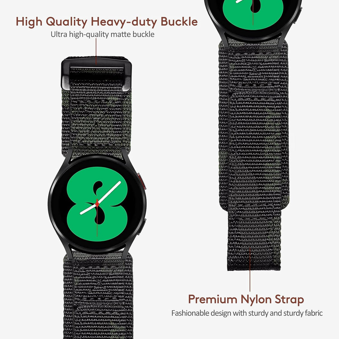 Hemsut Kompatibel mit Samsung Galaxy Watch 6/5/5 Pro/4/4 Classic/3, 45/44/40/46/42/45 mm Uhrarmband,