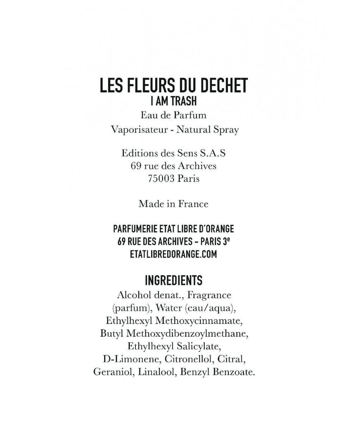 ETAT LIBRE D'ORANGE I AM TRASH EAU DE PARFUM 50 ML ORIGINAL