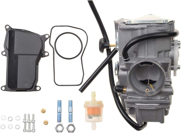 WOOSTAR PV36 Vergaser 36mm mit Handdrossel Ersatz für 1987-2004 Warrior 350 YFM350 BW350 1987-1998 B