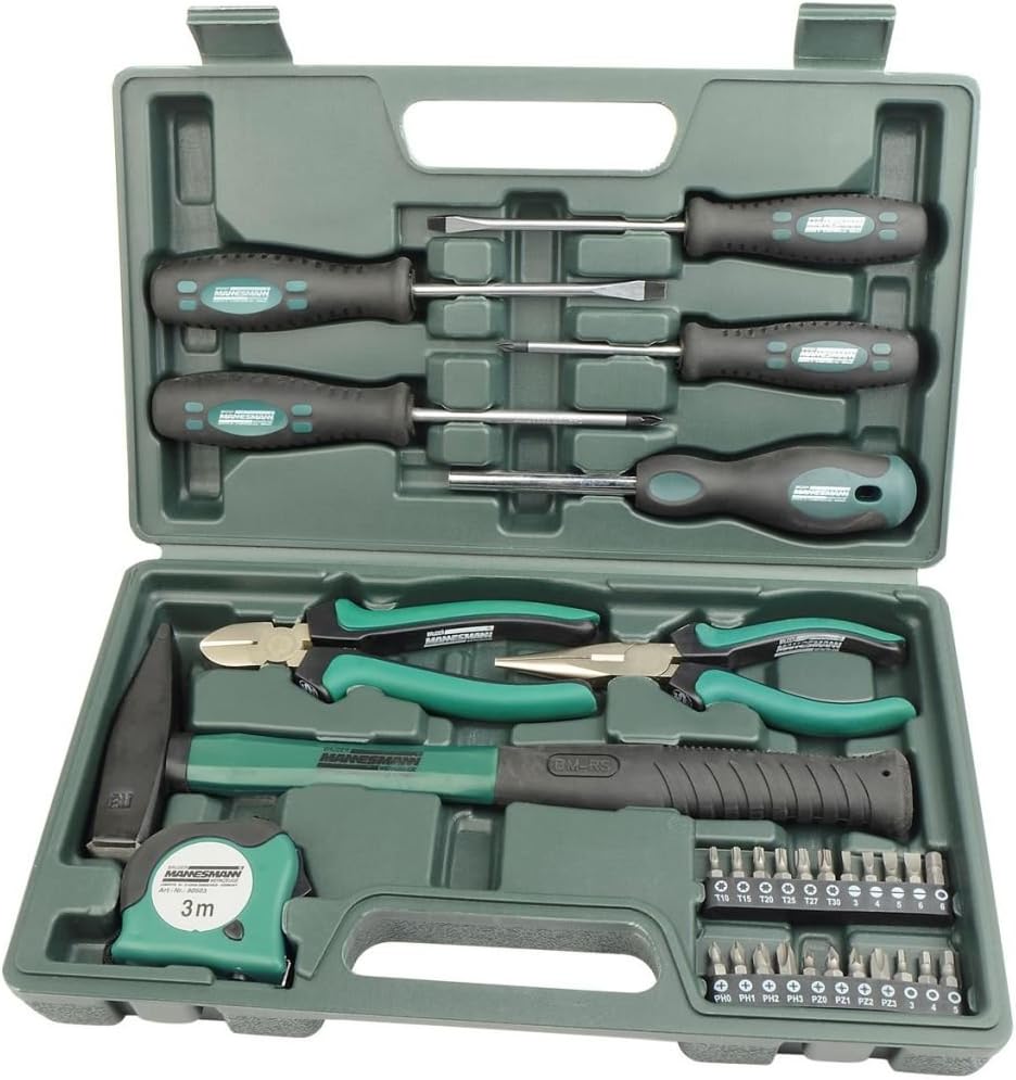 Brüder Mannesmann Werkzeugkoffer, 31-teilig | M29031