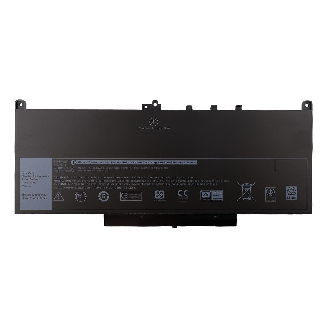 SwarKing Ersatz Akku Kompatibel mit J60J5 Latitude E7270 E7470 Series Notebook R1V85 451-BBSX 451-BB
