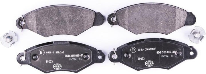 HELLA PAGID 8DB 355 019-311 Bremsbelagsatz - T9073 - Dicke/Stärke: 18mm - Bremssystem: Bosch - nicht