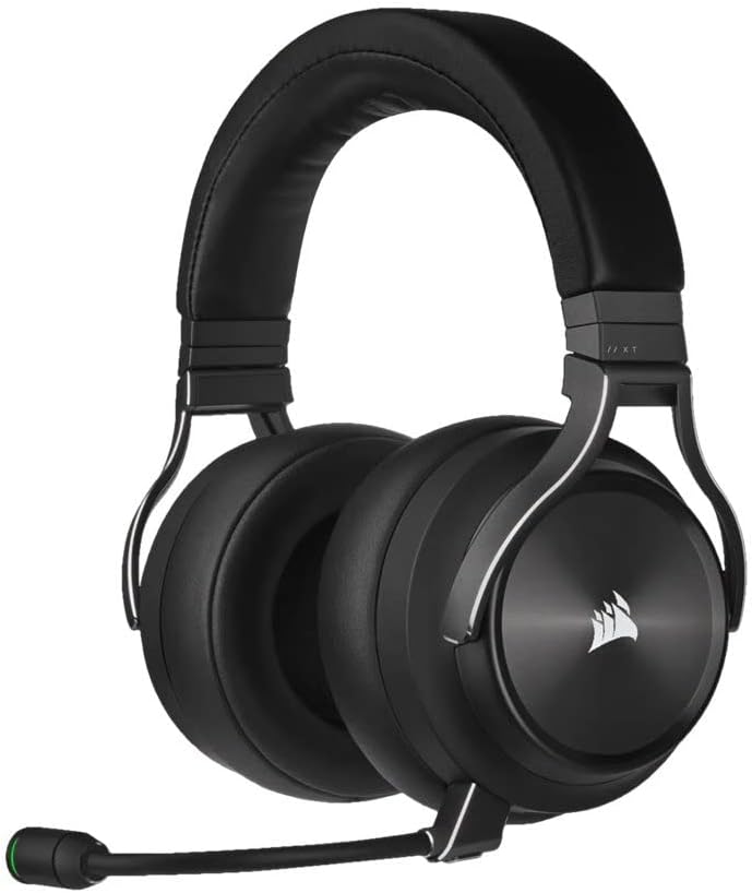 Corsair VIRTUOSO RGB WIRELESS XT Hi-Fi-Gaming-Headset mit Räumlichem Klang (Gleichzeitige Dual-Wirel