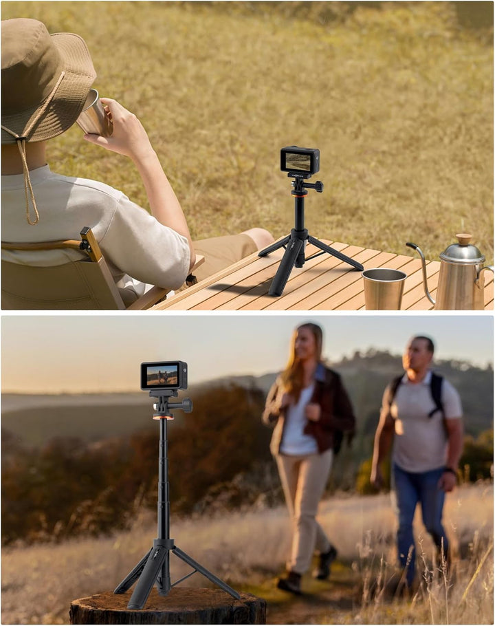 Osmo Action Mini-Stativ - 51cm Mini Verlängerungsstabset mit Stativ Halterung für DJI Action 6/5 Pro