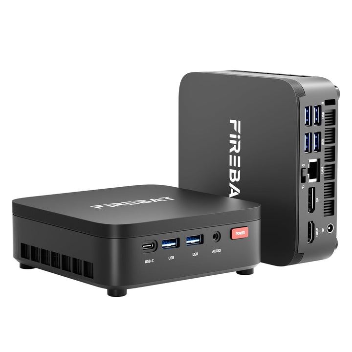 FIREBAT R3 Mini-PC, Ryzen 5 7430U (bis zu 4,3 GHz), 16 GB LPDDR4, 512 GB SSD, DREI 4K-Anschlüsse mit