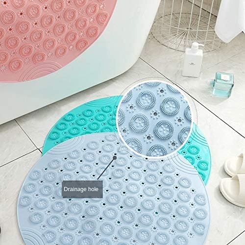Badematten Runde PVC rutschfeste Badezimmer Matte Silikon Dusche Badewanne Matte Fussbürste Dead Hau
