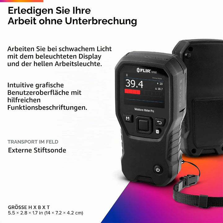 FLIR MR60 Feuchtigkeitsmessgerät Pro, MR60