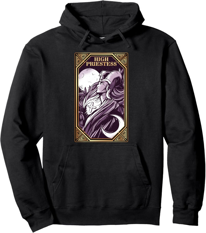 Tarotkarten – Hochpriesterin – Okkult – Wahrsagerin Pullover Hoodie
