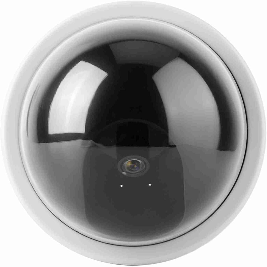 Realistische Halbkugel-Dummy-Kamera mit LED-Licht, Einfach zu Installierende Gefälschte Überwachungs