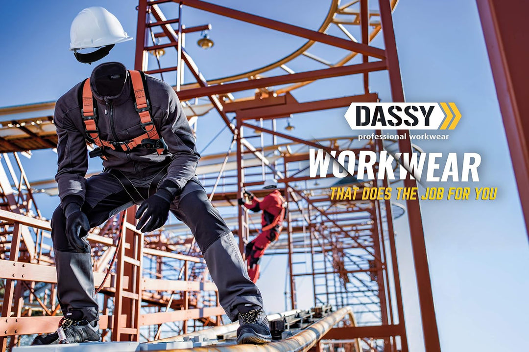 DASSY® Helix Bundhose mit Stretch DASSY D-FLEX PESCO 41 ANTHRAZITGRAU/SCHWARZ 52 MINUS