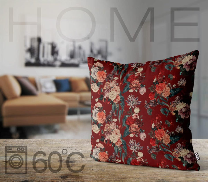 VOID Viktorianisches Blumenmuster Kissenbezug Kissenhülle Sofakissen Kissen Deko Outdoor-Kissen Deko