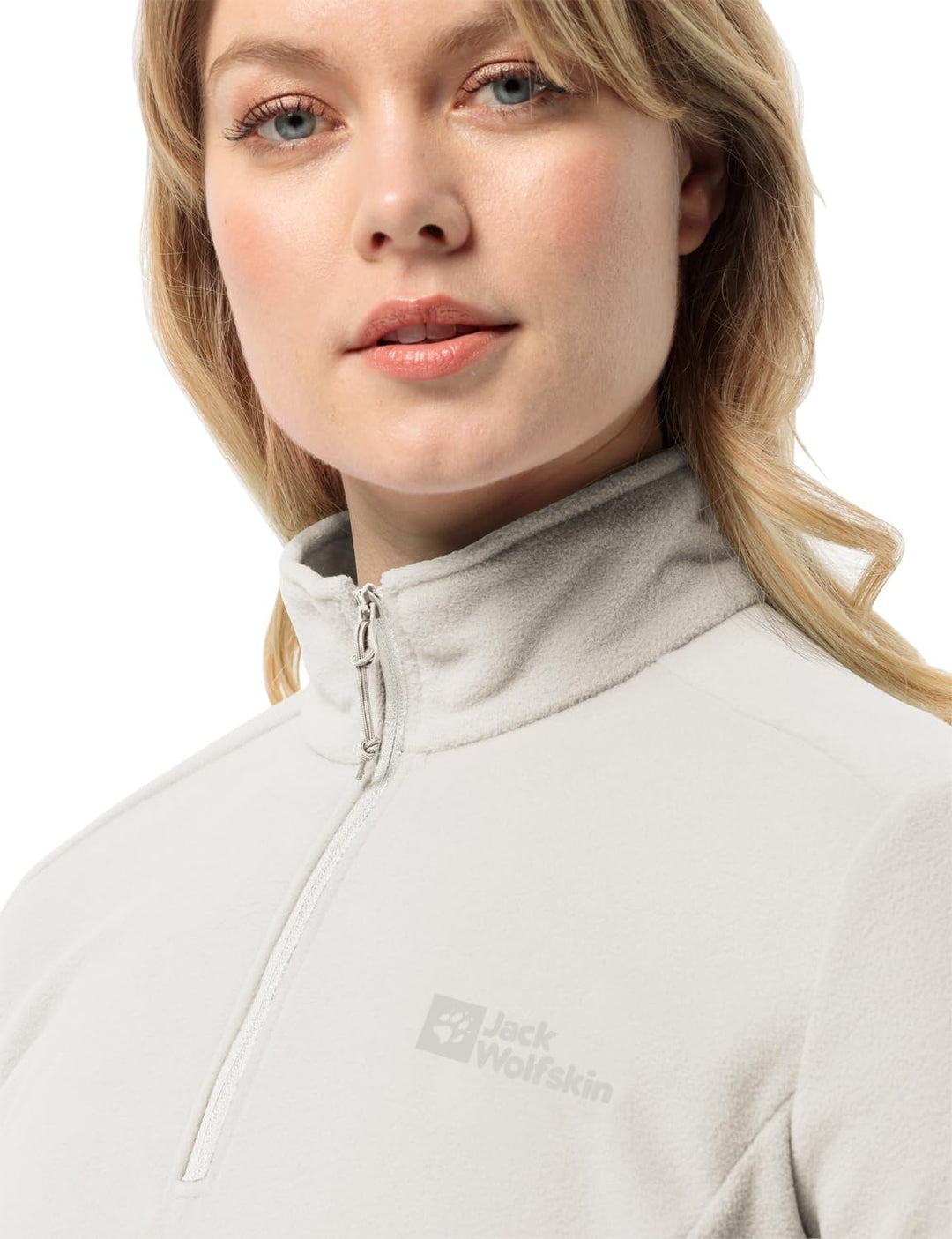 Jack Wolfskin Damen Gecko Fleecepullover Dove S, Dove S