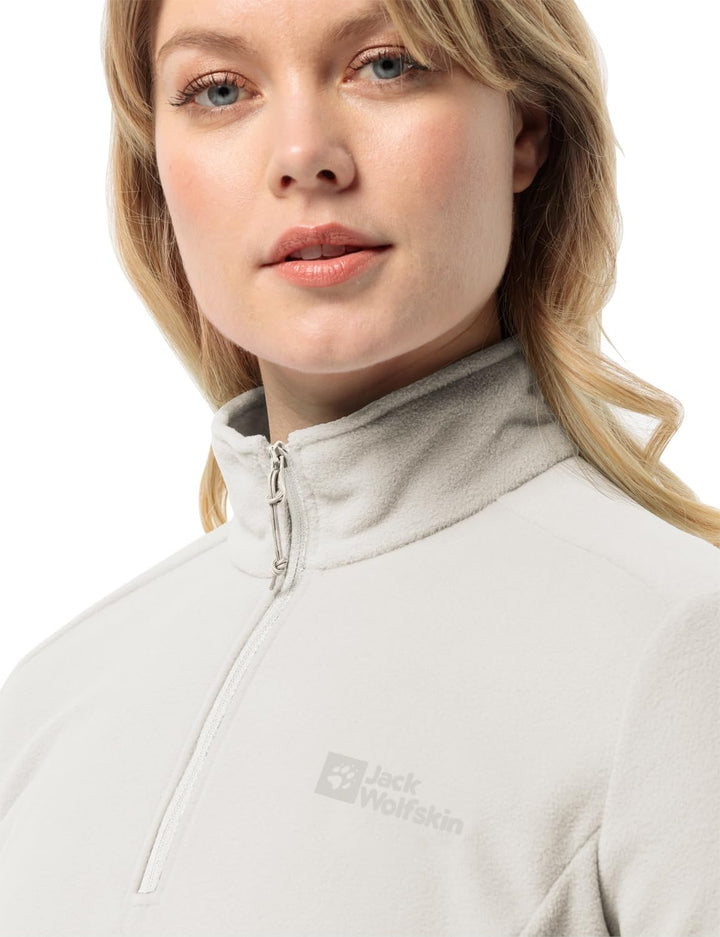 Jack Wolfskin Damen Gecko Fleecepullover Dove S, Dove S
