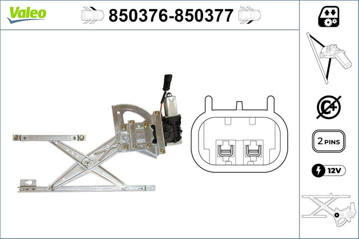 VALEO Fensterheber 850376