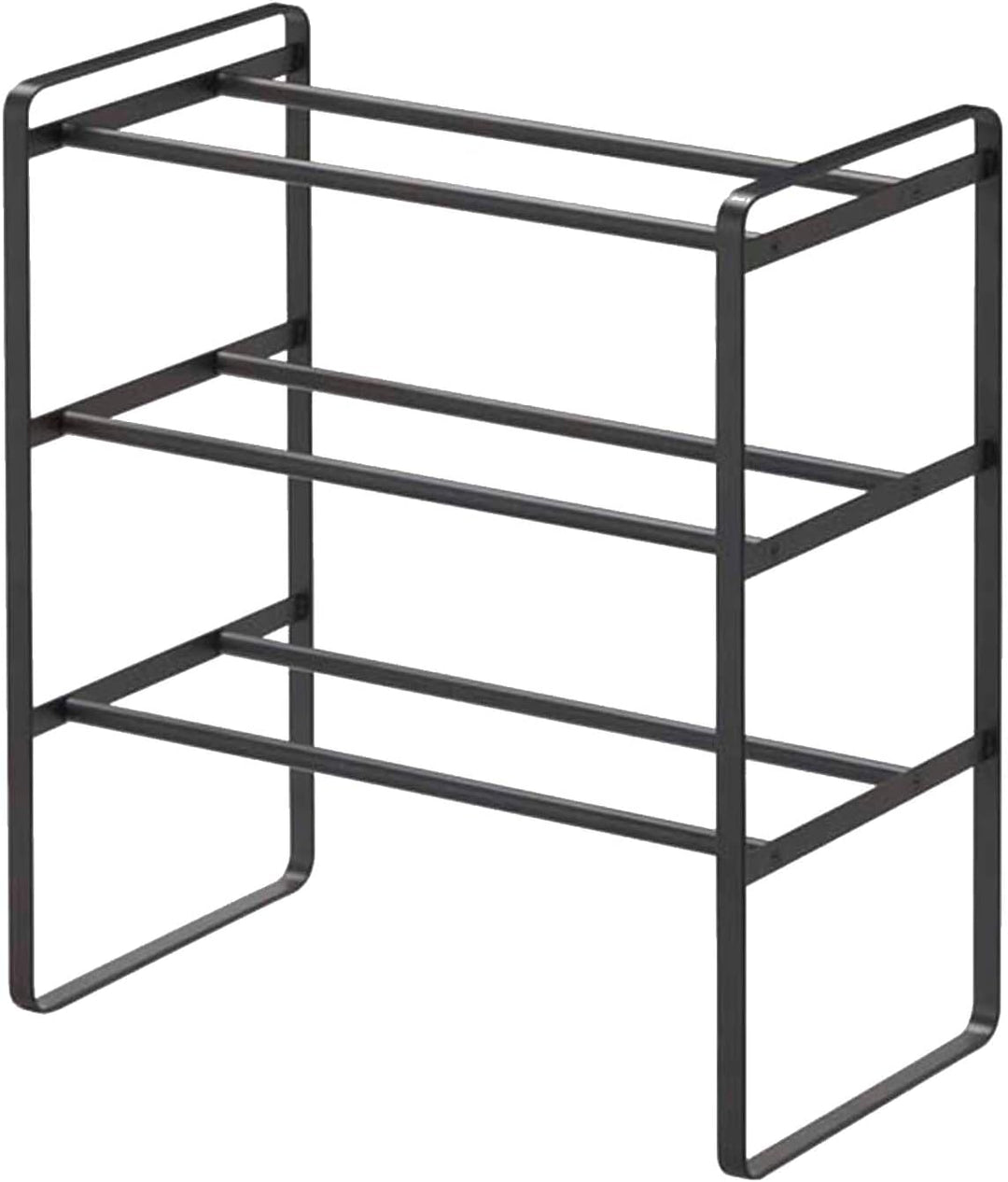 YAMAZAKII 7556 Frame Schuhregal, Schwarz, One Size, Schwarz