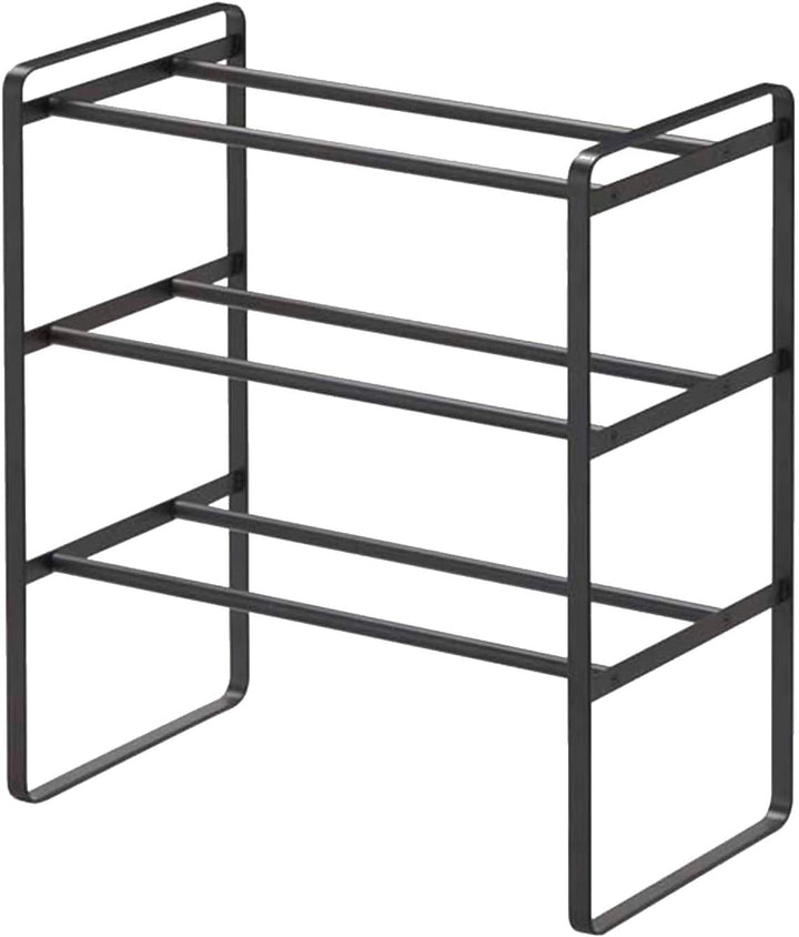 YAMAZAKII 7556 Frame Schuhregal, Schwarz, One Size, Schwarz