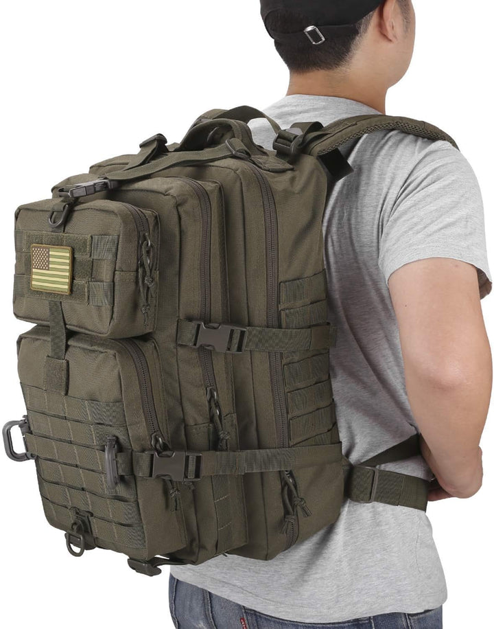 Hannibal Tactical 40L Militär Taktischer Rucksack US Cooper Rucksack Armee Assault Pack 3 Tage Bug O