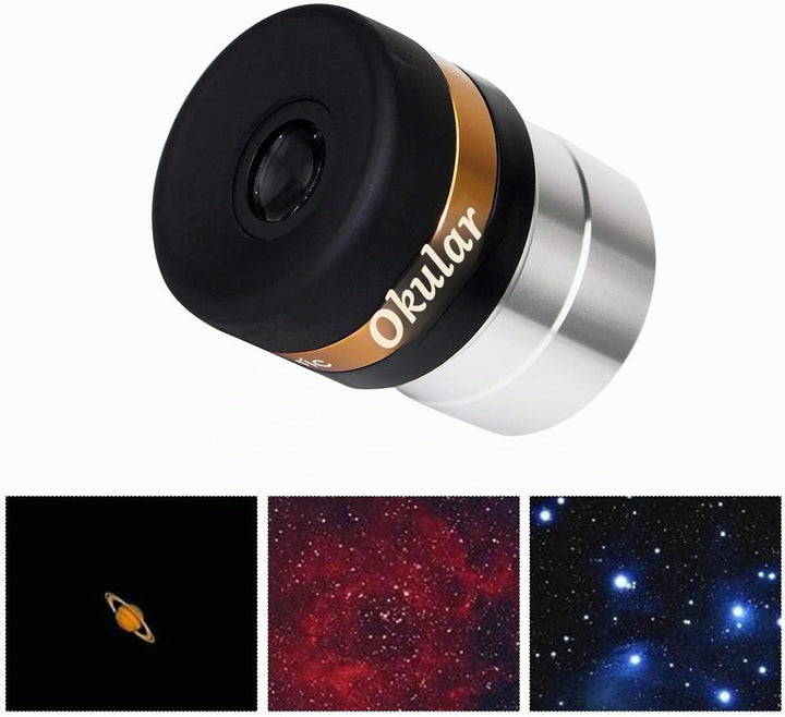 Svbony Teleskop Okular 1,25”, 10mm Planeten Okular 62 ° Weitwinkel Asphärisches Linse, Hohe Bildschä