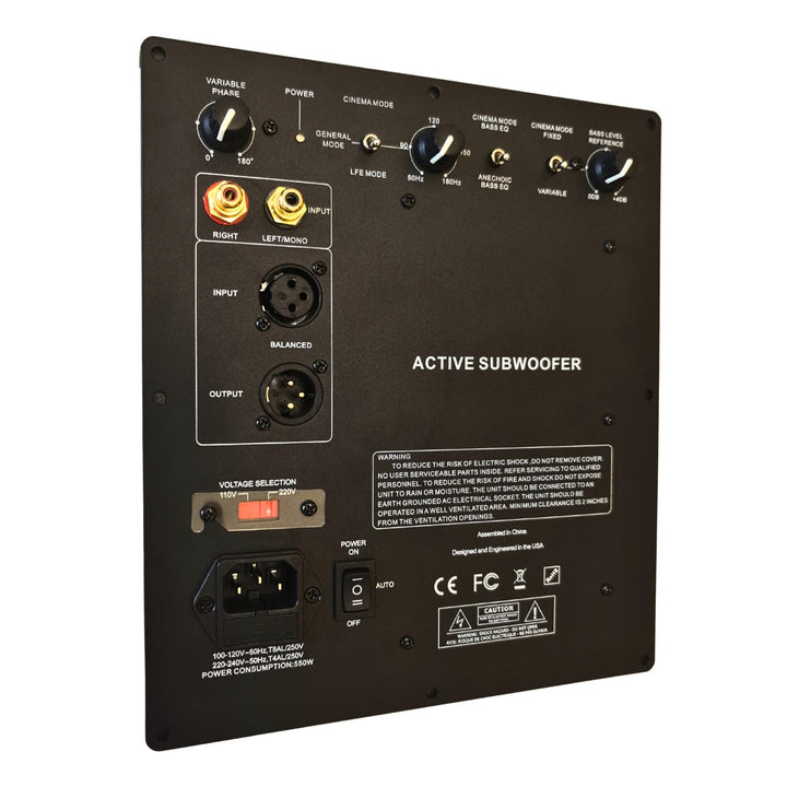 WAudio 350W Class-D Subwoofer-Plattenverstärker – Hochleistungs-Verstärker für Subwoofer