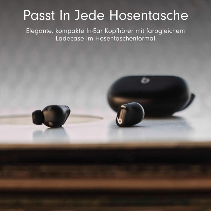 Beats Studio Buds – Komplett kabellose Bluetooth In-Ear Kopfhörer mit Noise-Cancelling – schweissbes