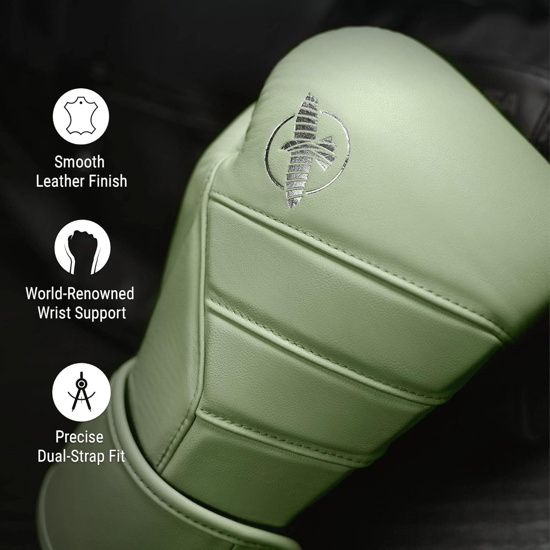 Hayabusa T3 Kanpeki Bokshandschoenen 12oz Sommerliches Moosgrün, 12oz Sommerliches Moosgrün