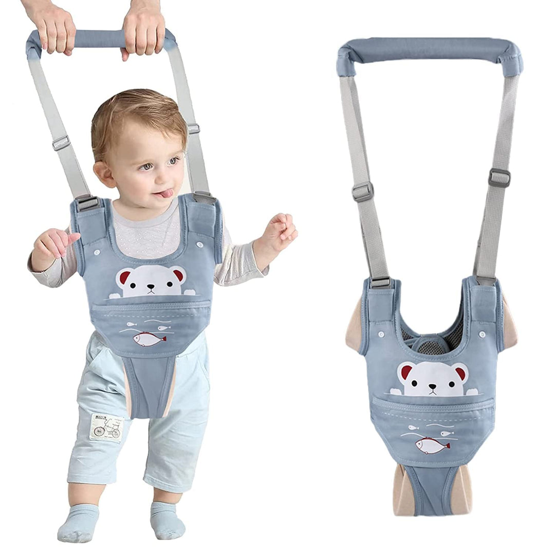 IULONEE Lauflernhilfe Gehhilfe für Baby Einstellbar Ergonomisch Stehen Gehen Lernen Helfer Verstellb
